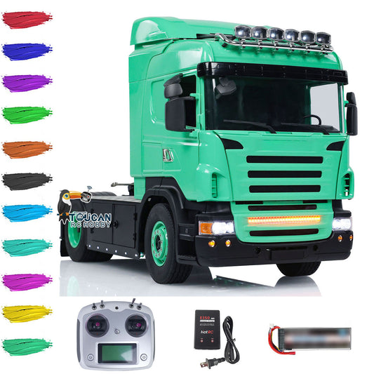 1/14 4X4 RC Tractor Truck TOUCAN Metal Chassis RTR Wireless Controlled Cars Model