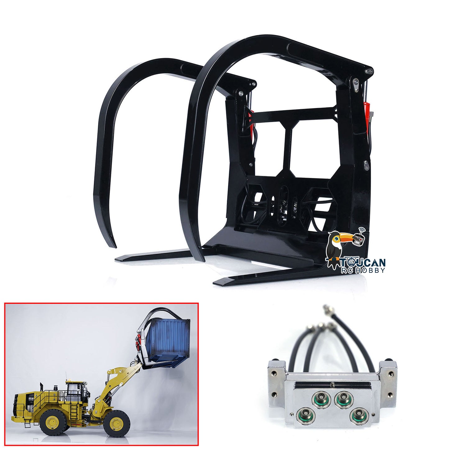 Verbesserte Kabolite-Teile aus Metall für den K988-100S 1/14 RC-Hydrauliklader