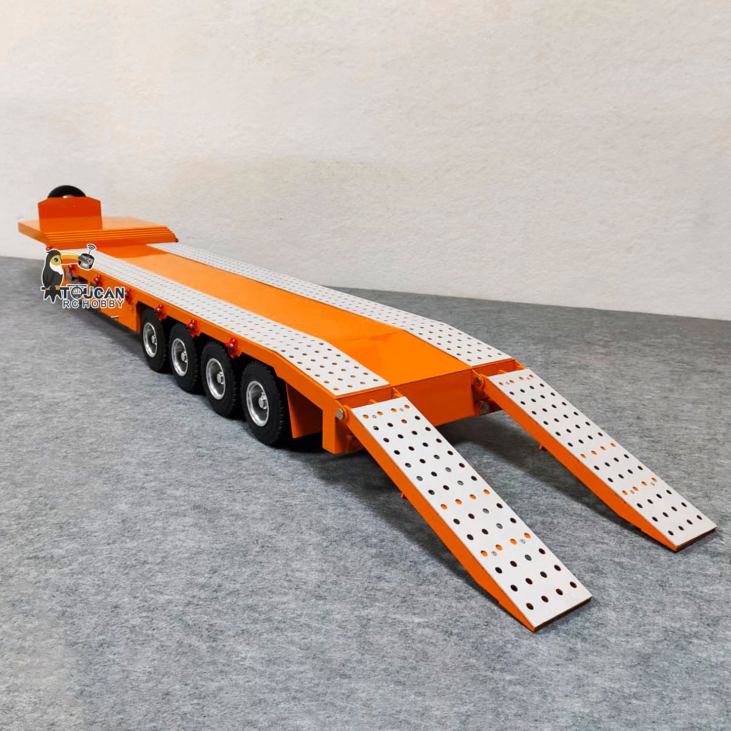 4-achsiger Metall-Sattelauflieger für 1/14 RC-Sattelzugmaschinen