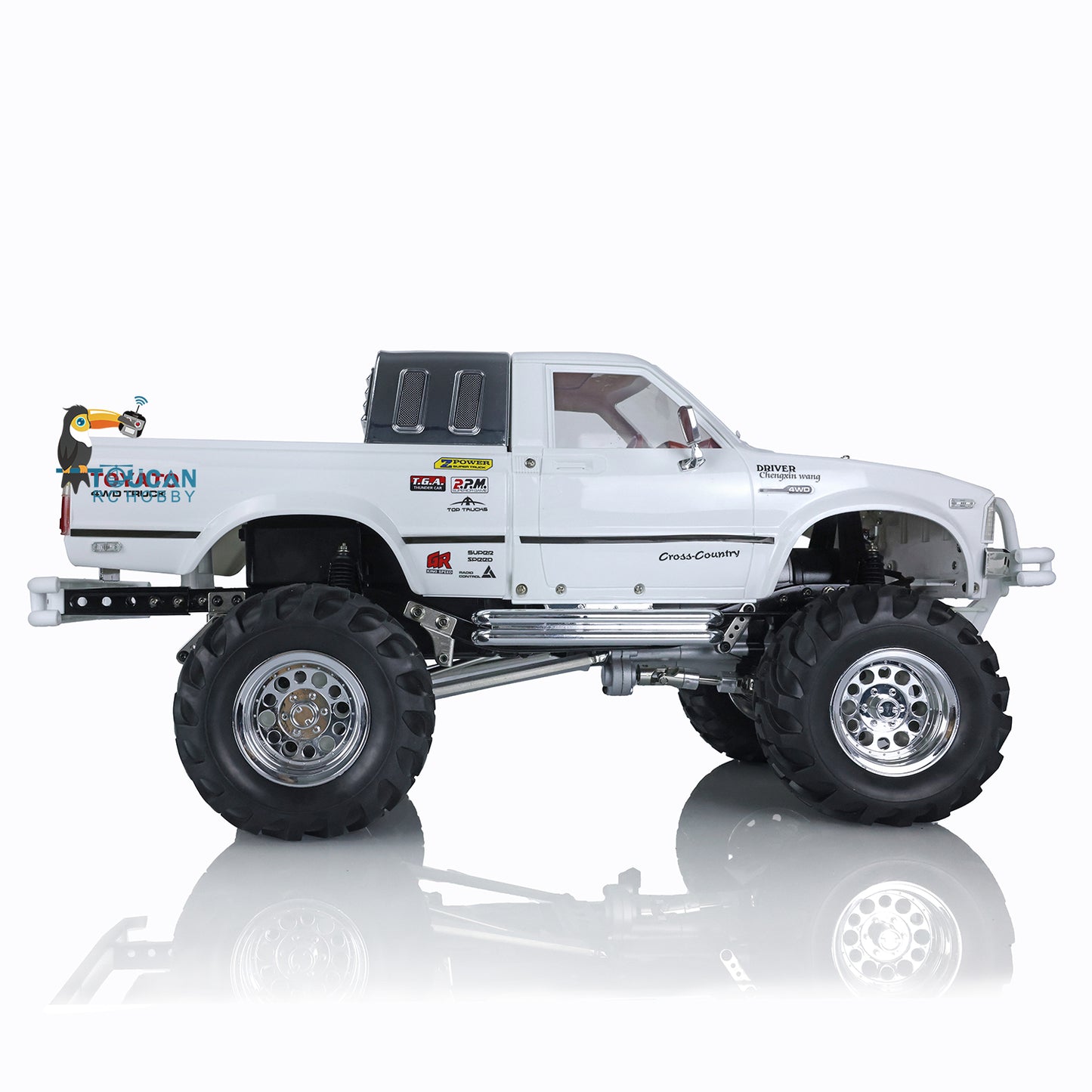 Voiture de rallye HG 1/10 RC Pickup P407 4*4 2.4G RTR