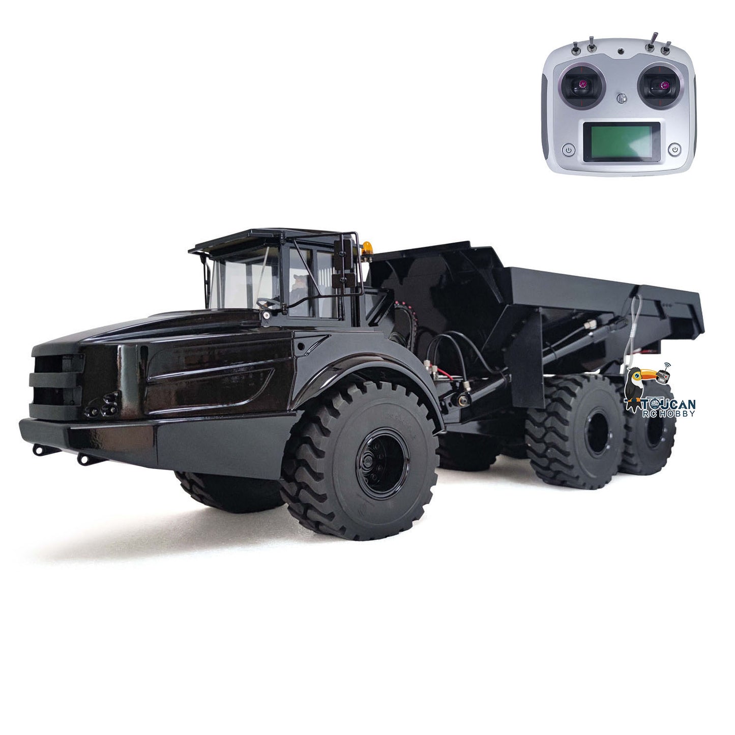 XDRC 1/14 PNP 6x6 Metallhydraulik A40G RC Knickgelenkter LKW-Muldenkipper