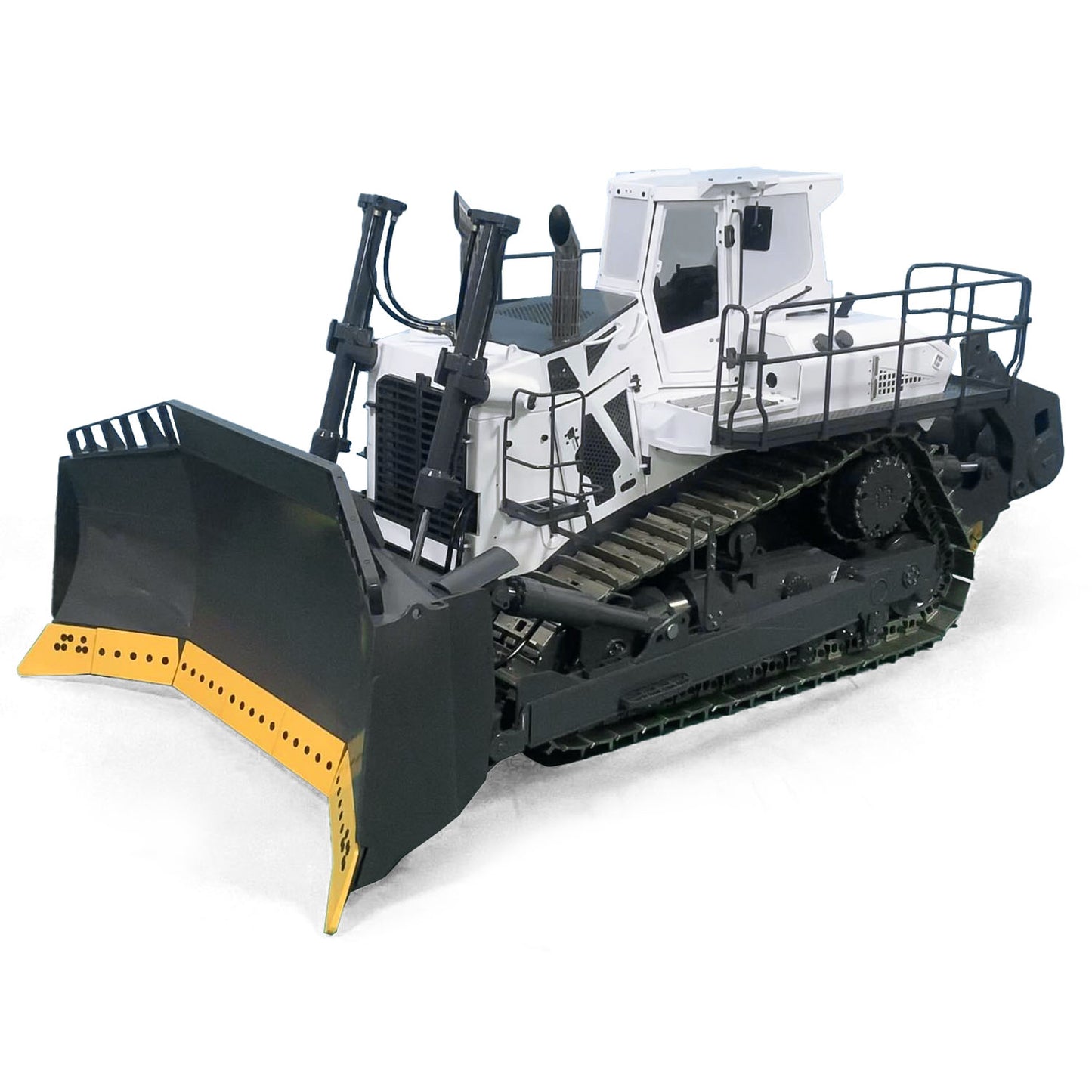 1/14 Remote Control Hydraulic Bulldozer LR776 VAY 776 Metal RC Dozer 5CH Valve Construction Vehicle Model Radio Light Sound