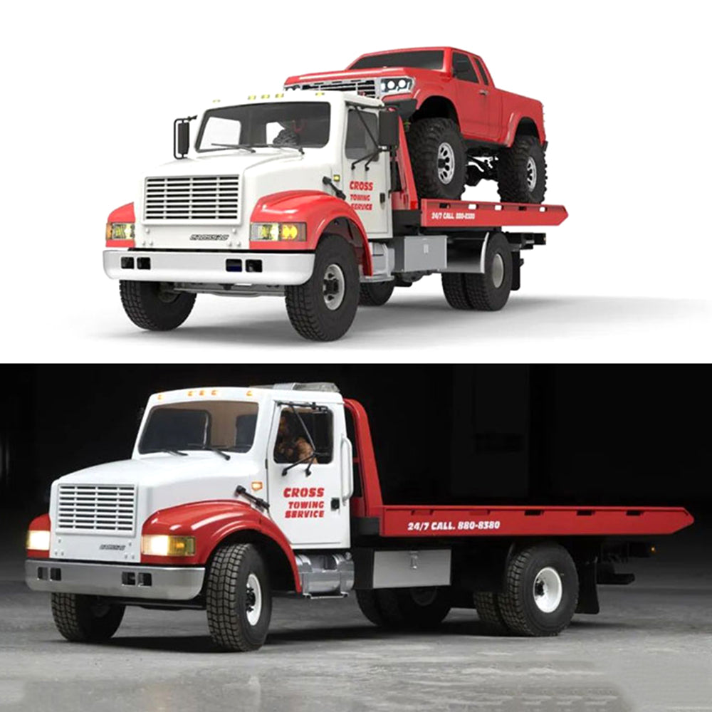 US STOCK CROSSRC WT4 1/10 RC Road Rescue Vehicle Remote Control Wrecker Truck Model KIT