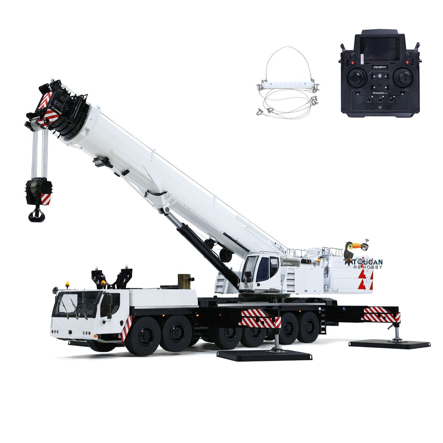 Pre-Order Eyewhale 1/14 6 Axles D1350 RC Hydraulic Mobile Cranes Truck Giant 1350