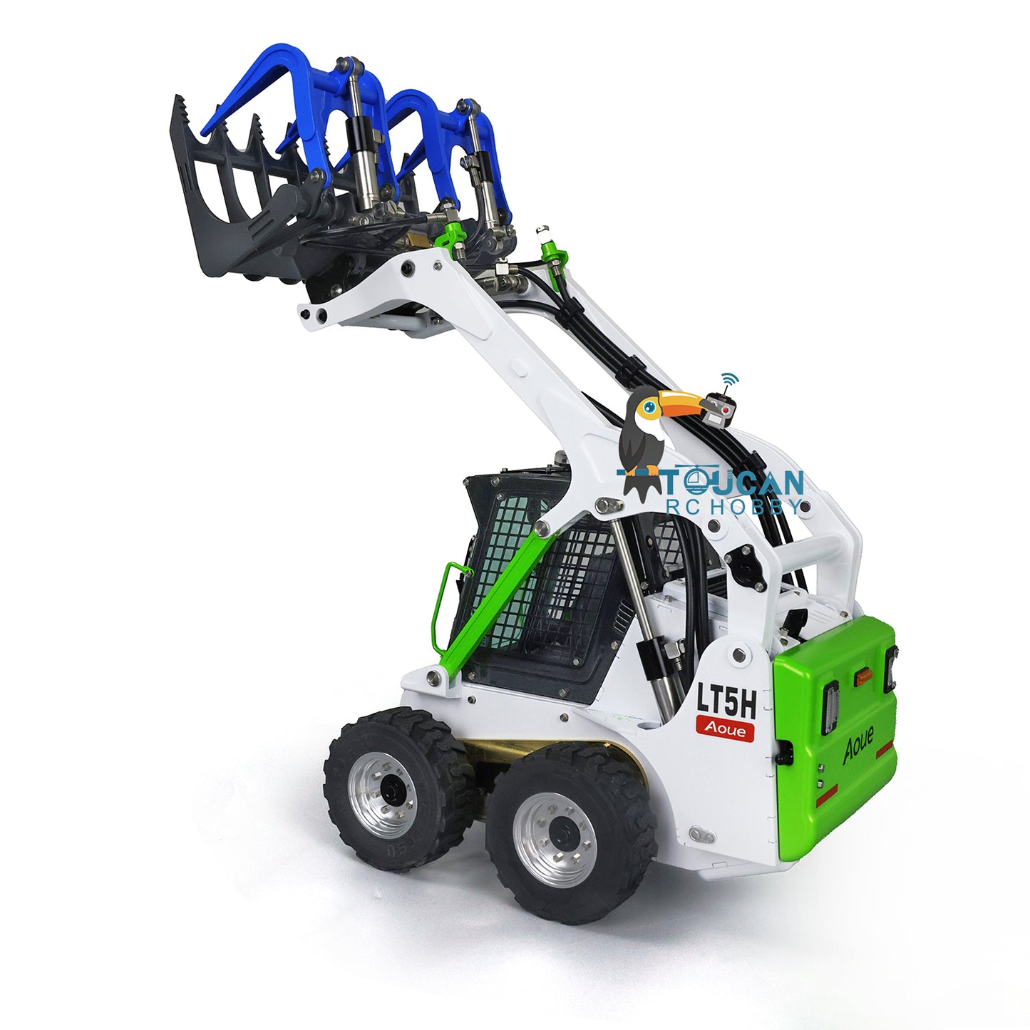 LESU 1/14 Chargeuse hydraulique sur pneus RC Aoue LT5H