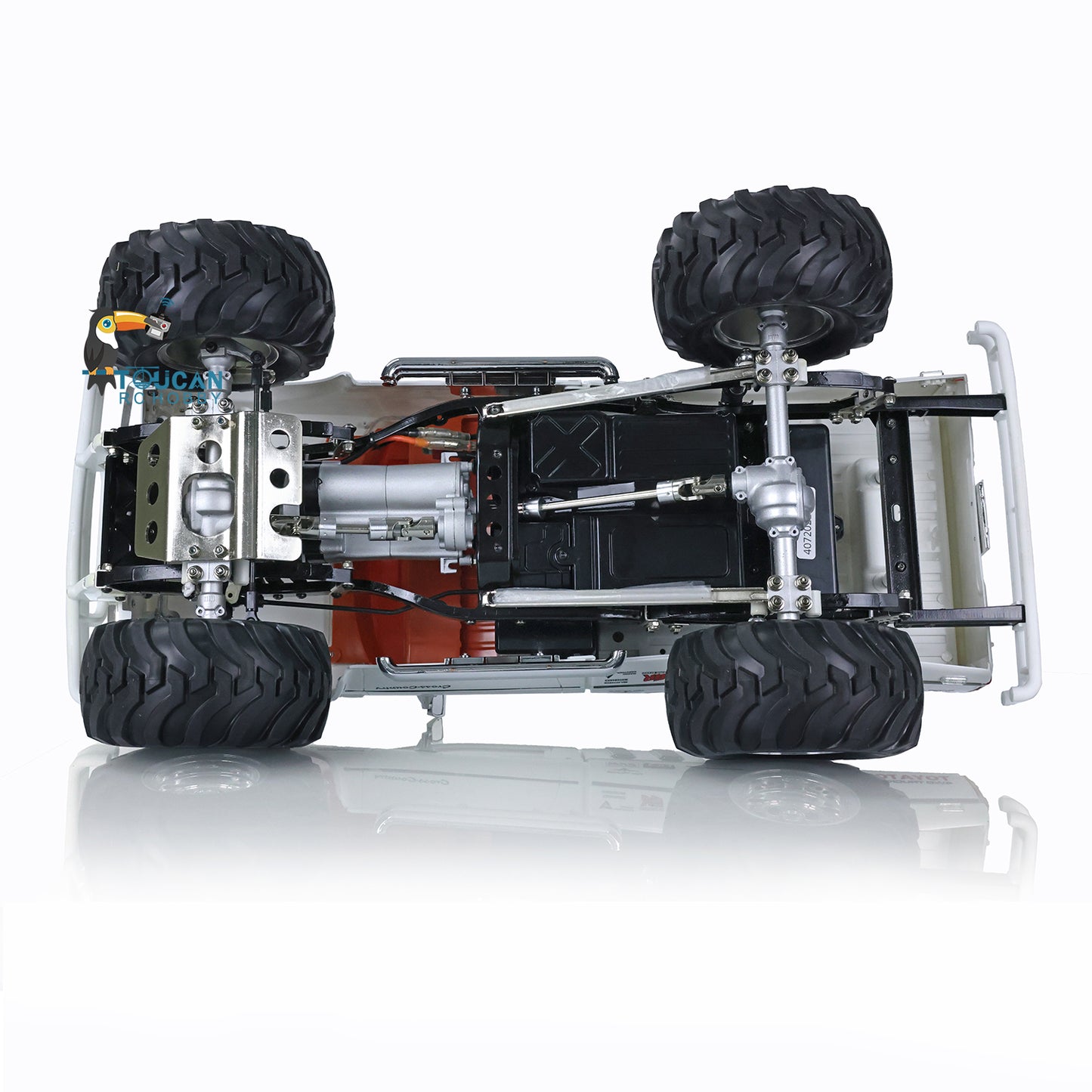 Voiture de rallye HG 1/10 RC Pickup P407 4*4 2.4G RTR
