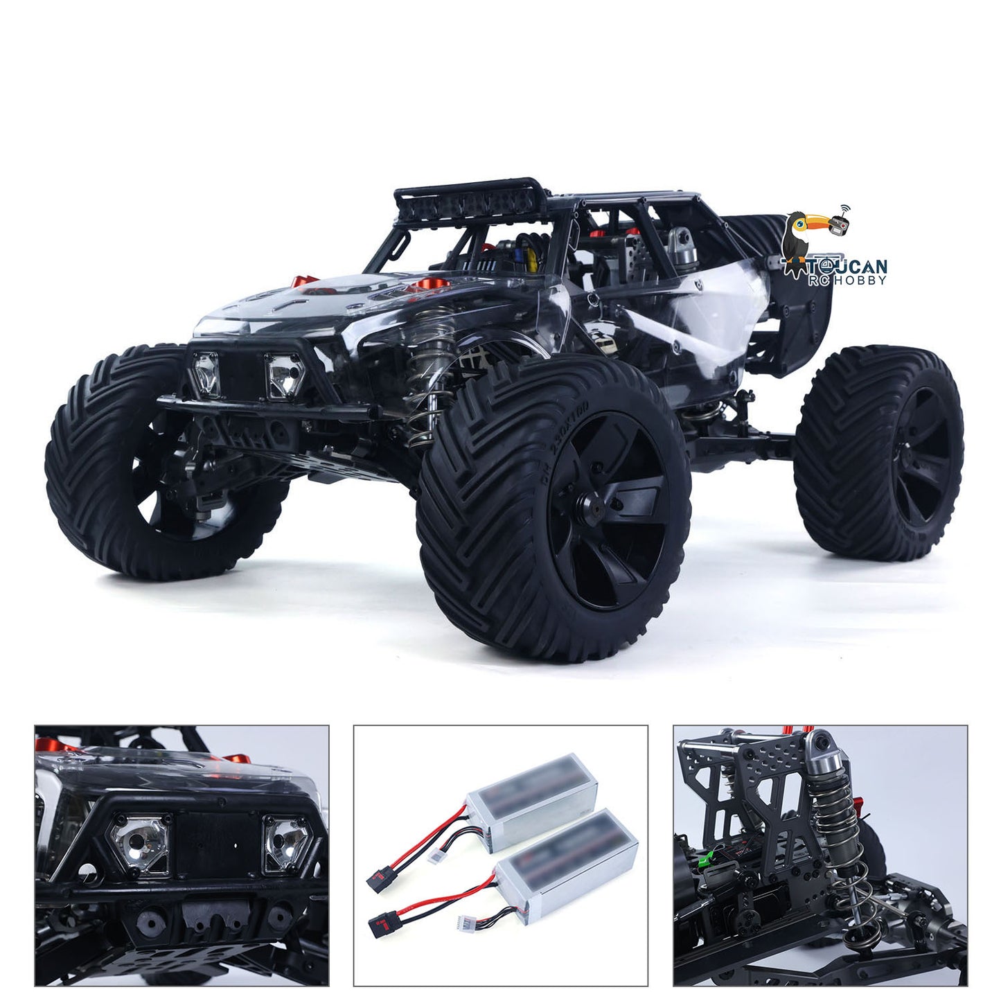 249KM/H High Speed 1/5 RC Off Road Car GR1 Pro Electric Model 2Speed Remote Control Rock Crawler Metal Chassis Rear Axle Locks