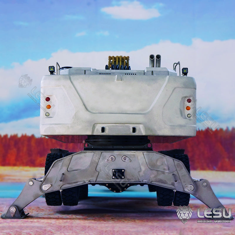 LESU 1/14 AOUE ET30H RC Excavateur hydraulique sur roues en métal A0006 KIT