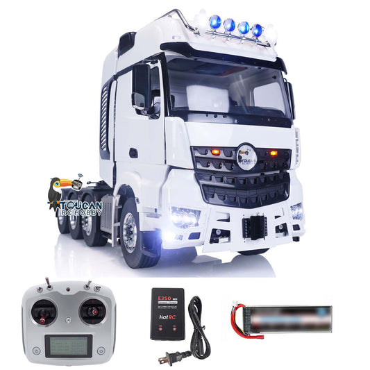 TOUCAN 8X8 RC Tractor Truck 1/14 4 Axles 3363 RTR Remote Control Car Metal Chassis