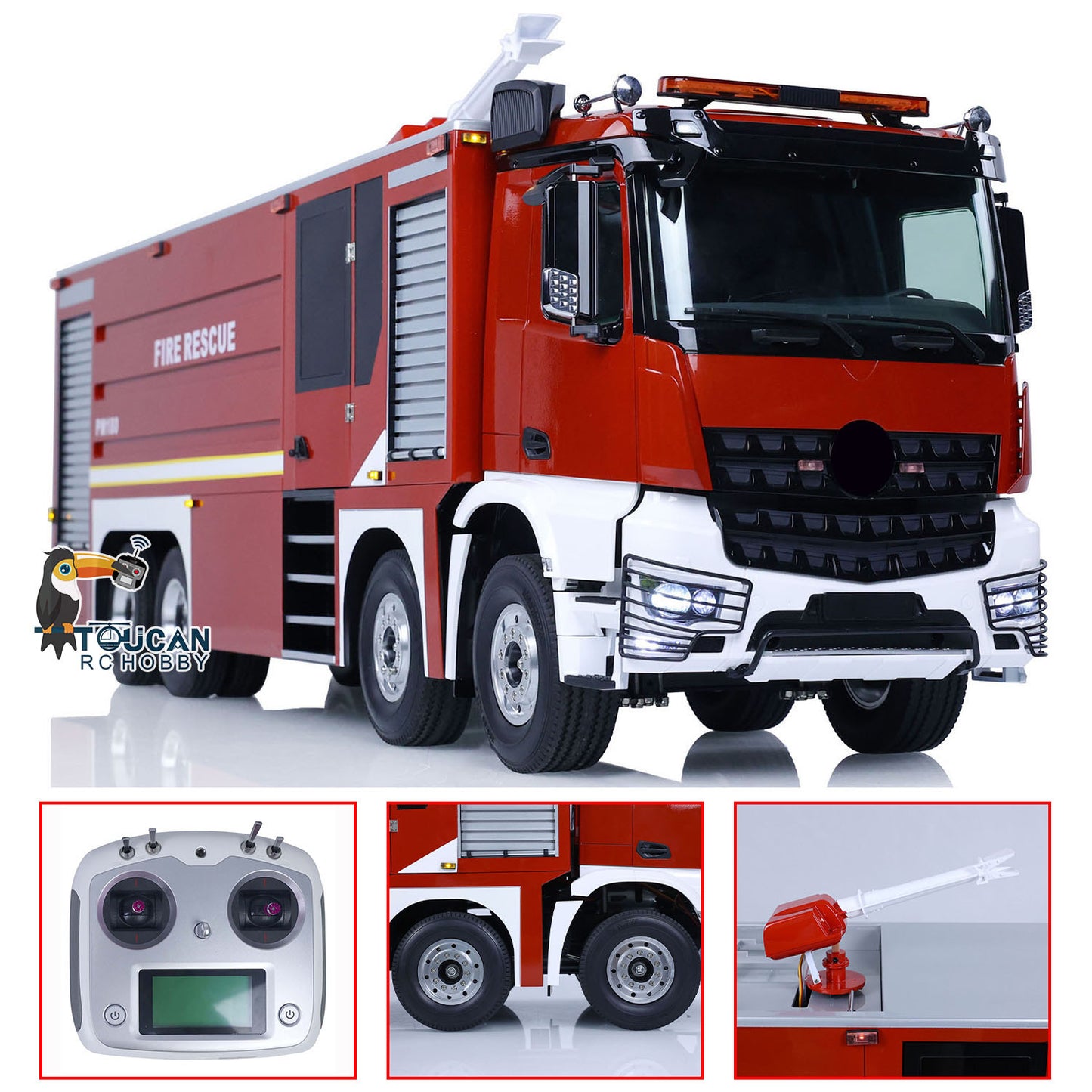 8x4 1/14 RC Feuerwehrauto RC Sprinklerfahrzeuge