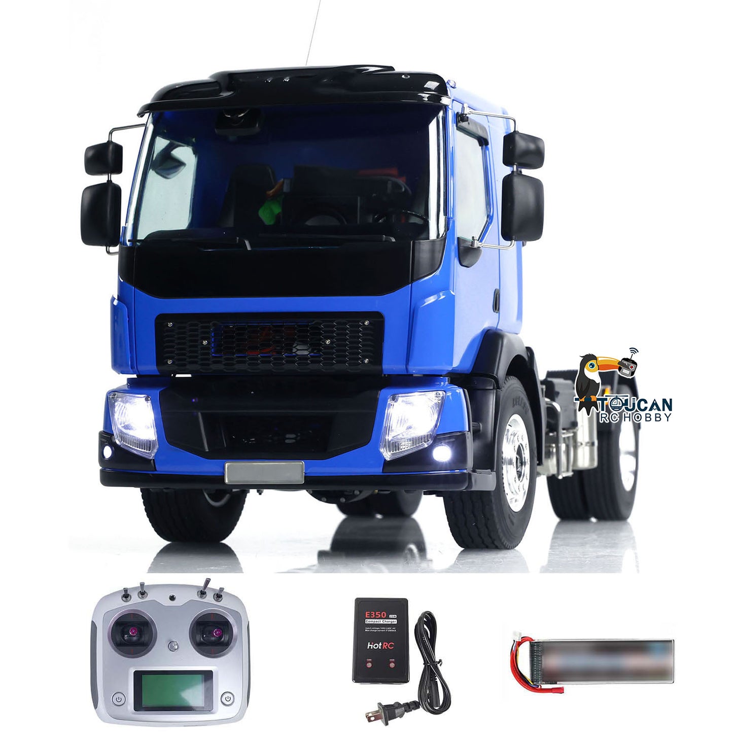 LESU 1/14 4*4 Remote Control Tractor Truck for RC VM Engineering Vehicles KIT/PNP/RTR Optional Versions