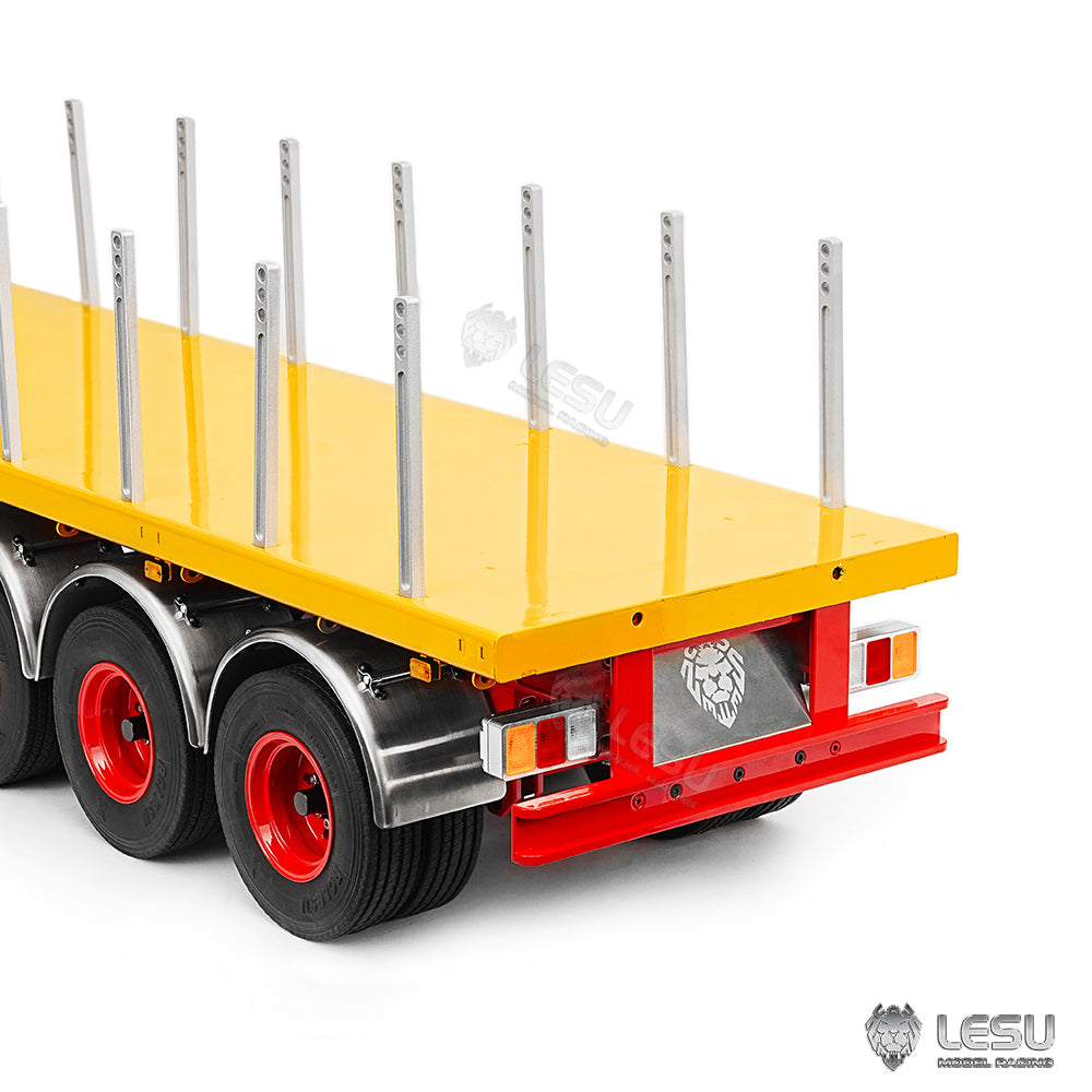 LESU 1/14 40FT Semi-remorque en métal/non peinte