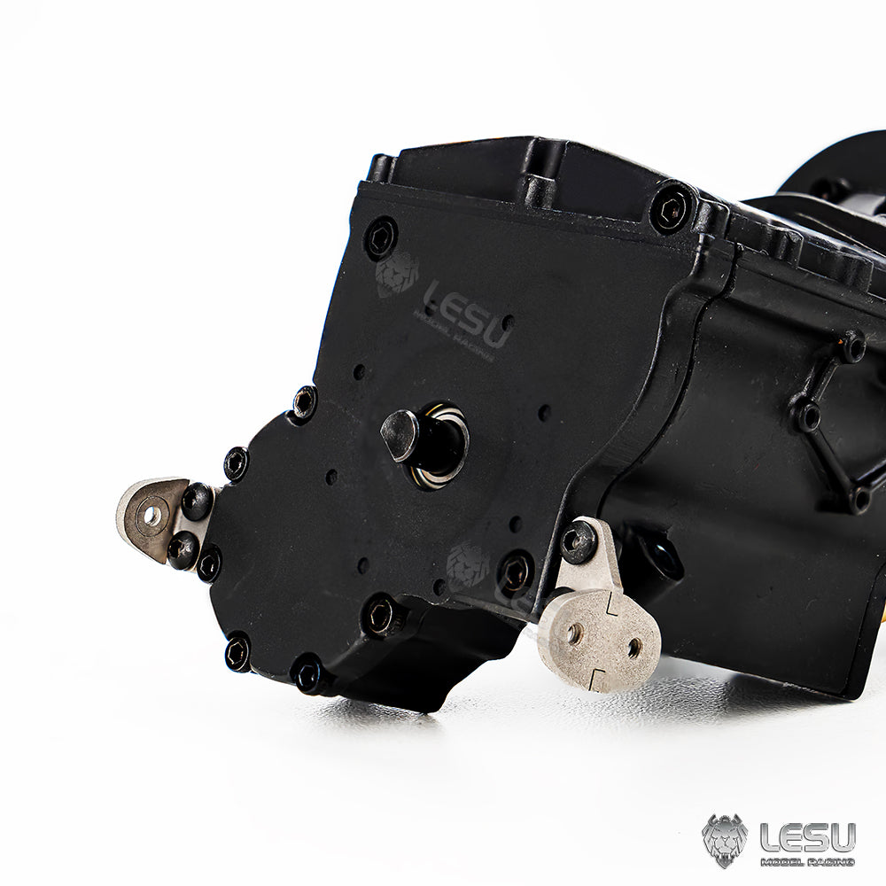 Moteur de boîte de vitesses à 2 vitesses pour voiture tout-terrain LESU 4X4 1/10 RC RAVE-UM406