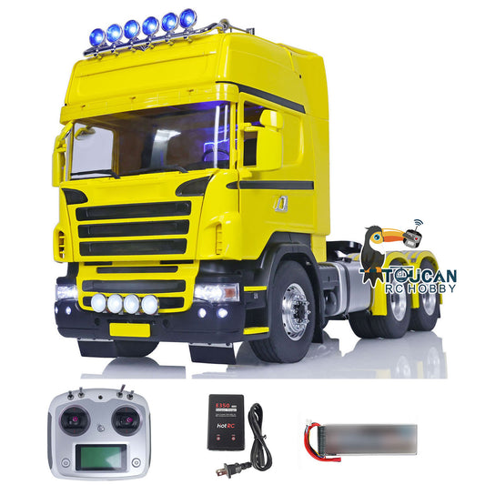 TOUCAN 6x6 RC Tractor Truck 1/14 RTR I6S Radio Control Car Model 2-speed Gearbox