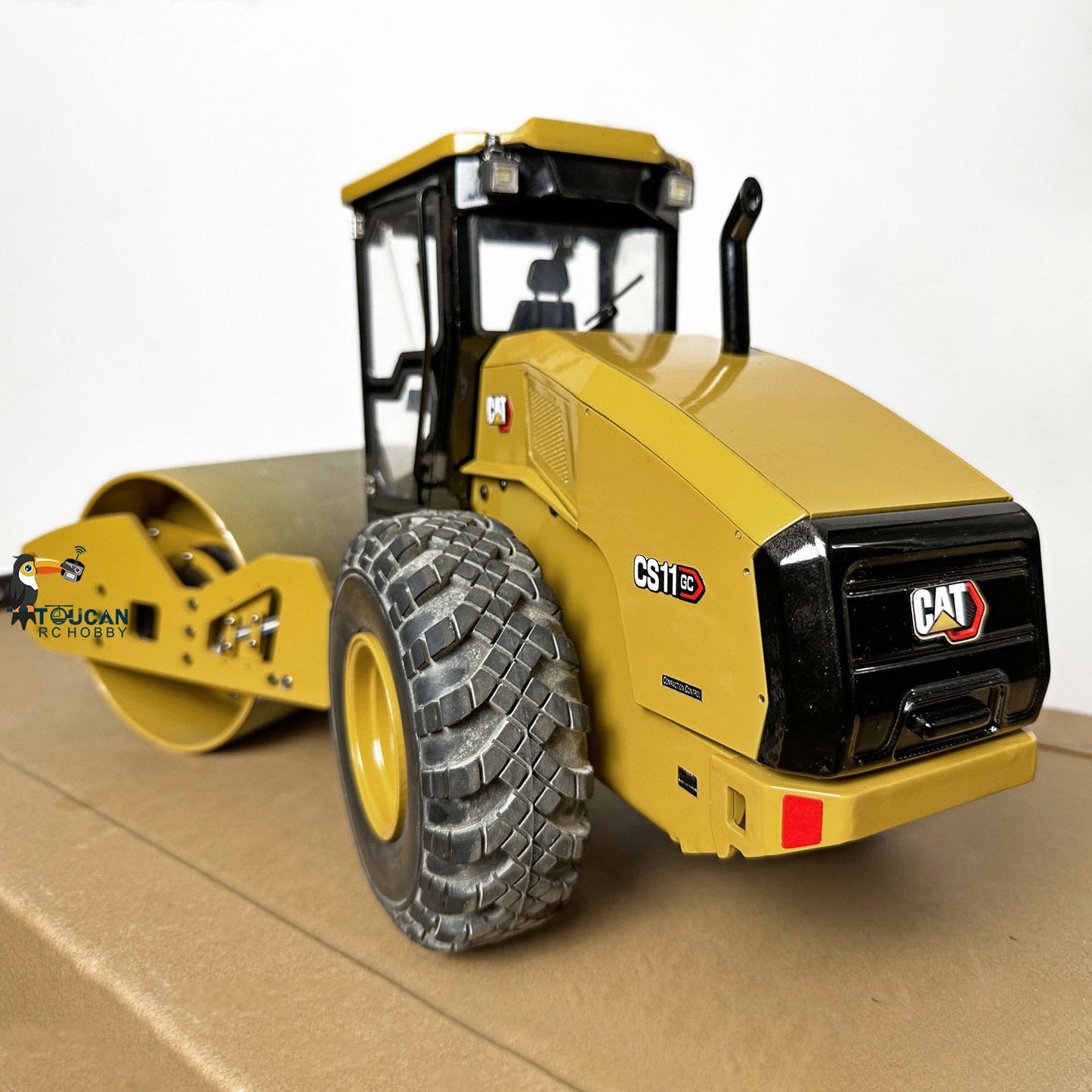 Rouleau compresseur RC en métal CS11 1/12 modèle PNP