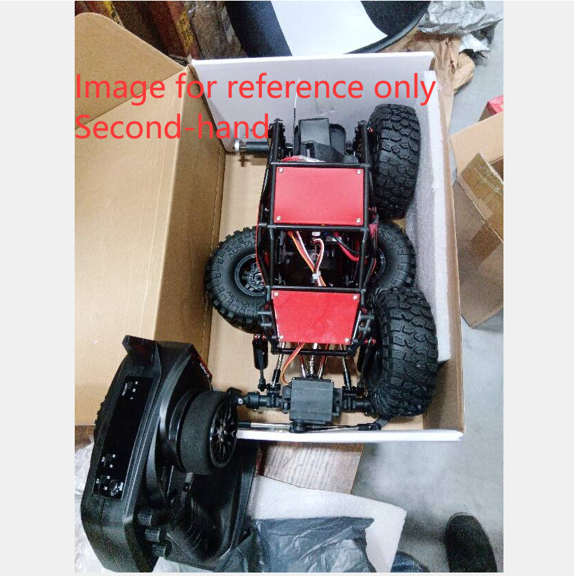 Second Hand US Stock RTR 8504 RC 1/10 Electric RC Off-road Vehicle 4X4 Remote Control Rock Crawler Metal Shock Absorber Drive Shaft 540 Brushed Motor