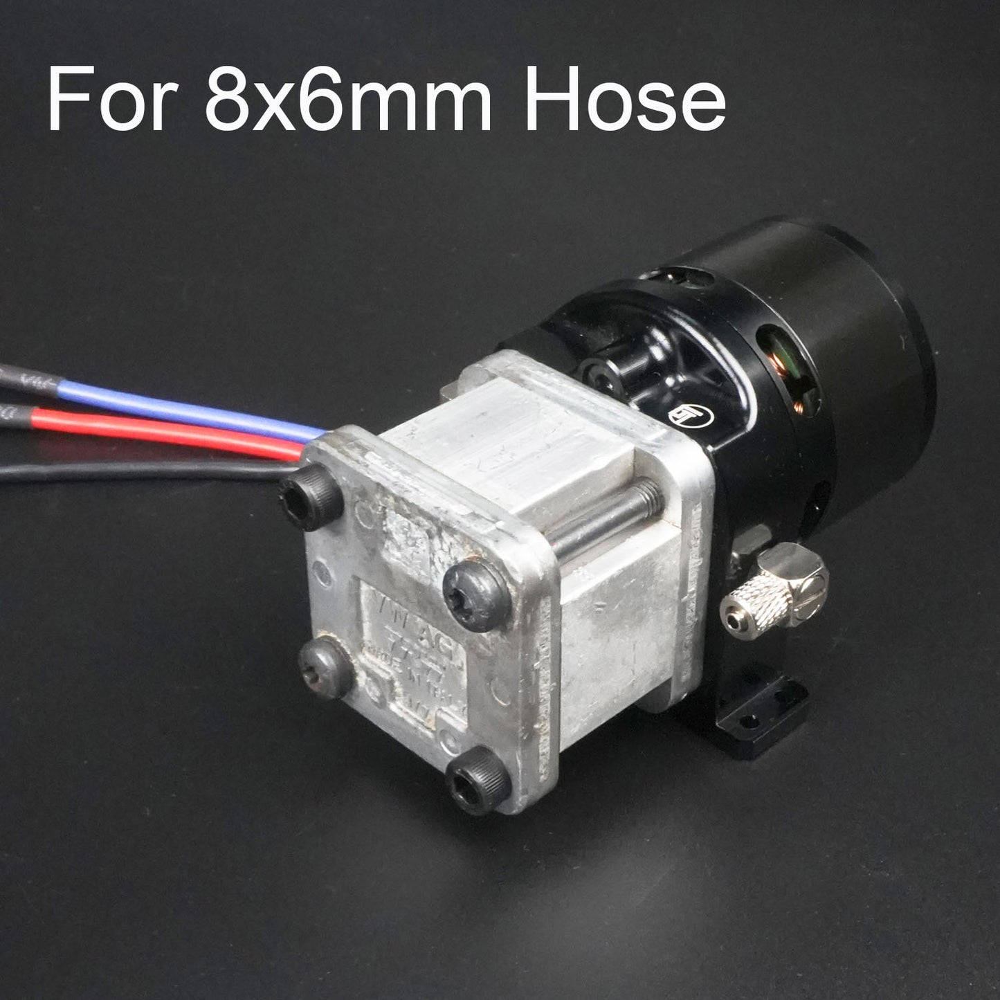 Hydraulic Pump 4020 Brushless Motor for 6x4MM Oil Pipe 1/12 1/14 RC Excavators