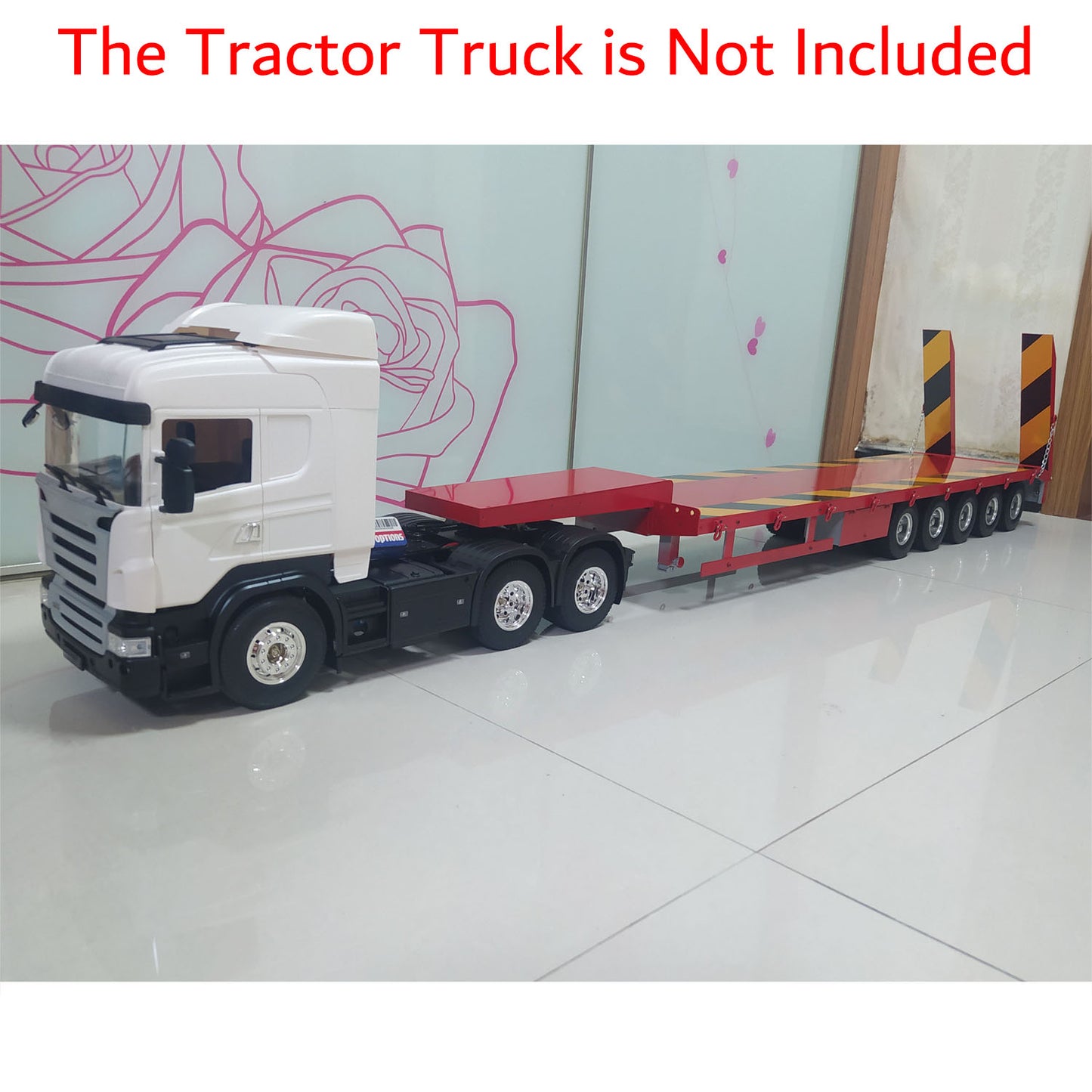 1/14 Metal 5-Axle Trailer Semi-trailer for RC Tractor Truck