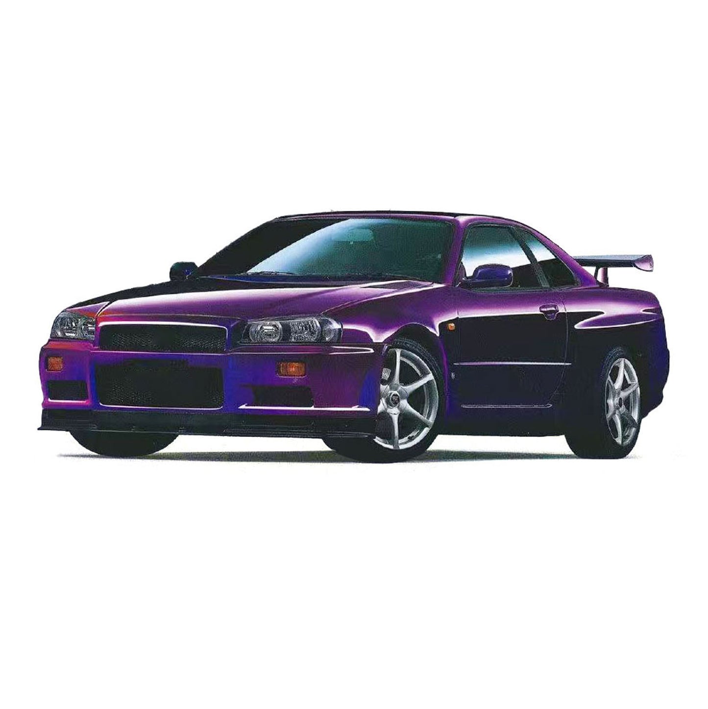 IN STOCK Capo 1/8 RTR 4x4 4WD R34 Assembled Painted RC Racing Drifting Car With Brushed Motor ESC