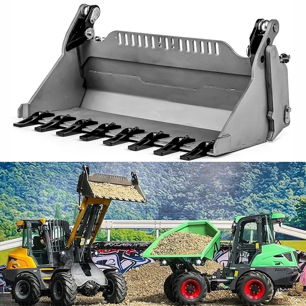Pièces métalliques LESU 1/14 pour chargeur hydraulique RC AOUE MCL8