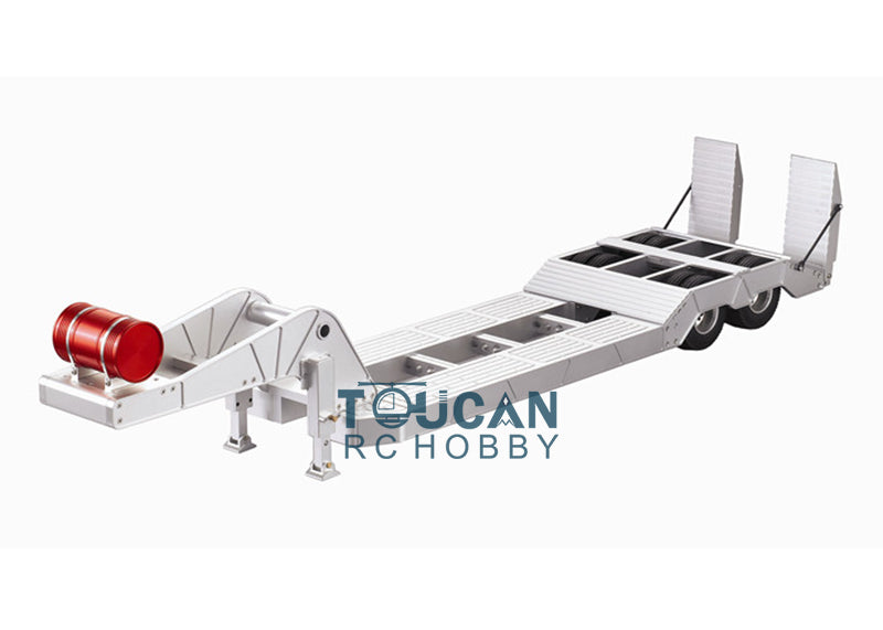 1/14 Metallchassis 2-Achs-Sattelauflieger für RC-Bau-LKW