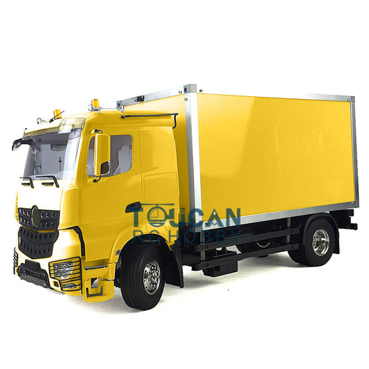 Camion tracteur télécommandé peint à 2 essieux à l'échelle 1/14