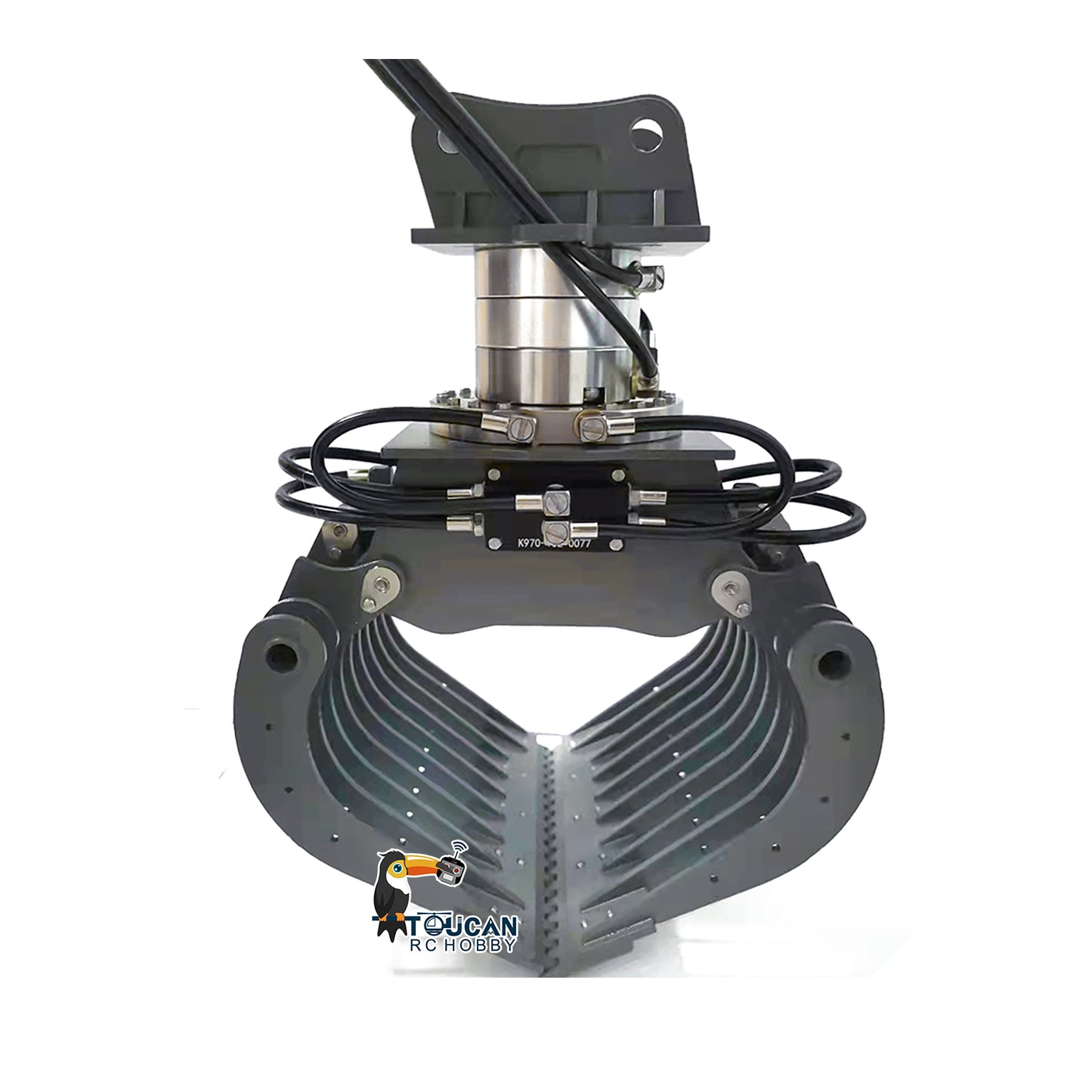 Kabolite Hydraulische Klaue aus Metall für 1/14 K350 200 RC Bagger