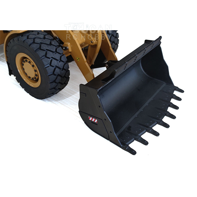 Second Hand US Stock HUINA K966 KABOLITE 2.4G 1/16 Hydraulic RC Loader Car Model 7500mAh Battery