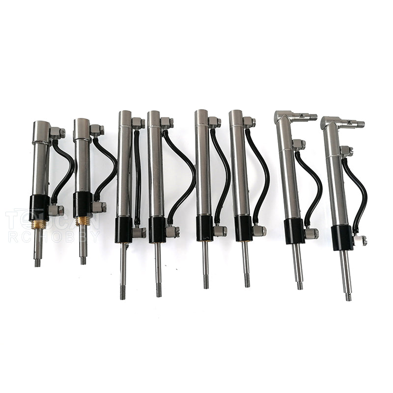 LESU 1/14 RC Hydraulische Lkw Kran Öl Pumpe Dumper