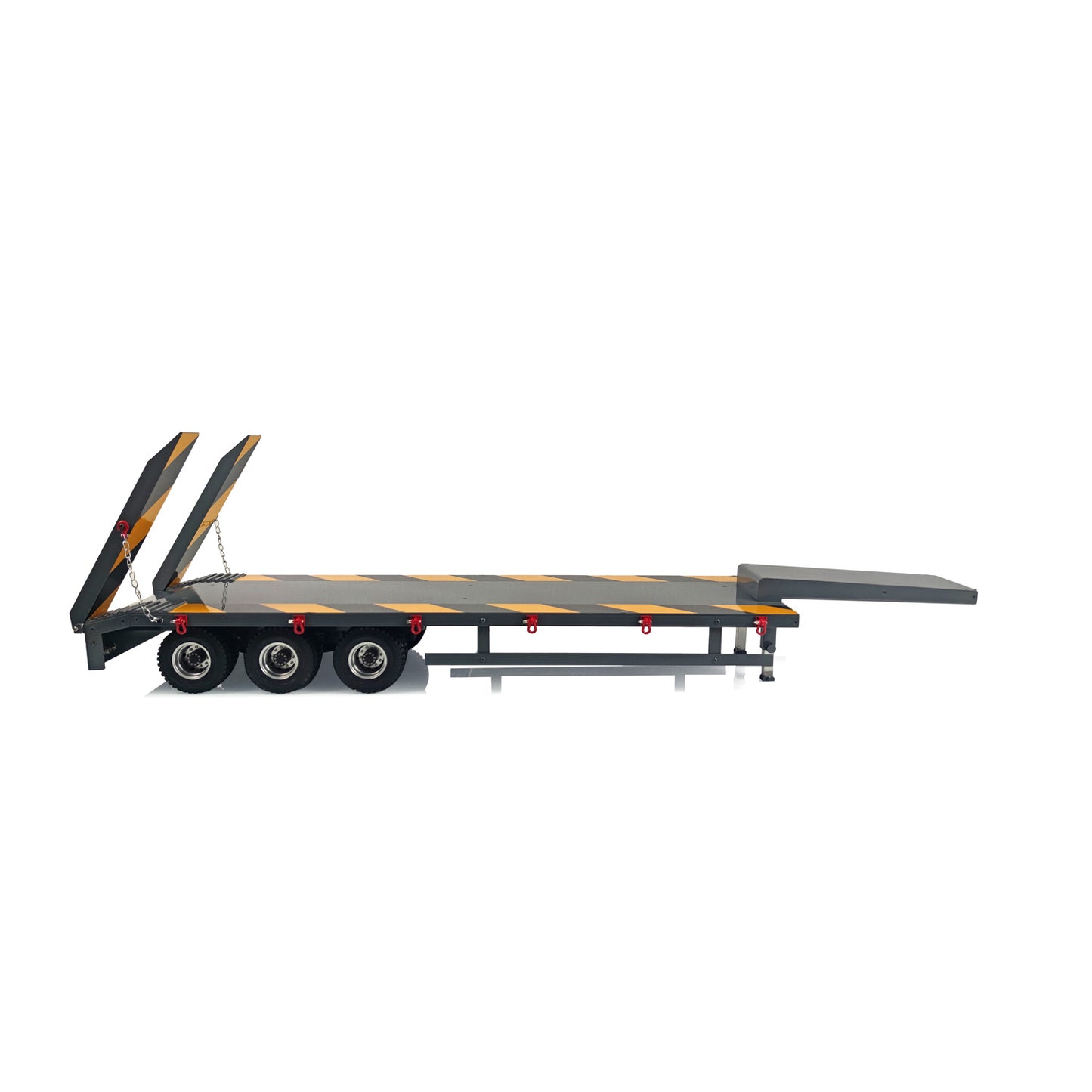 1/14 Metal Heavy CNC 3Axle Trailer