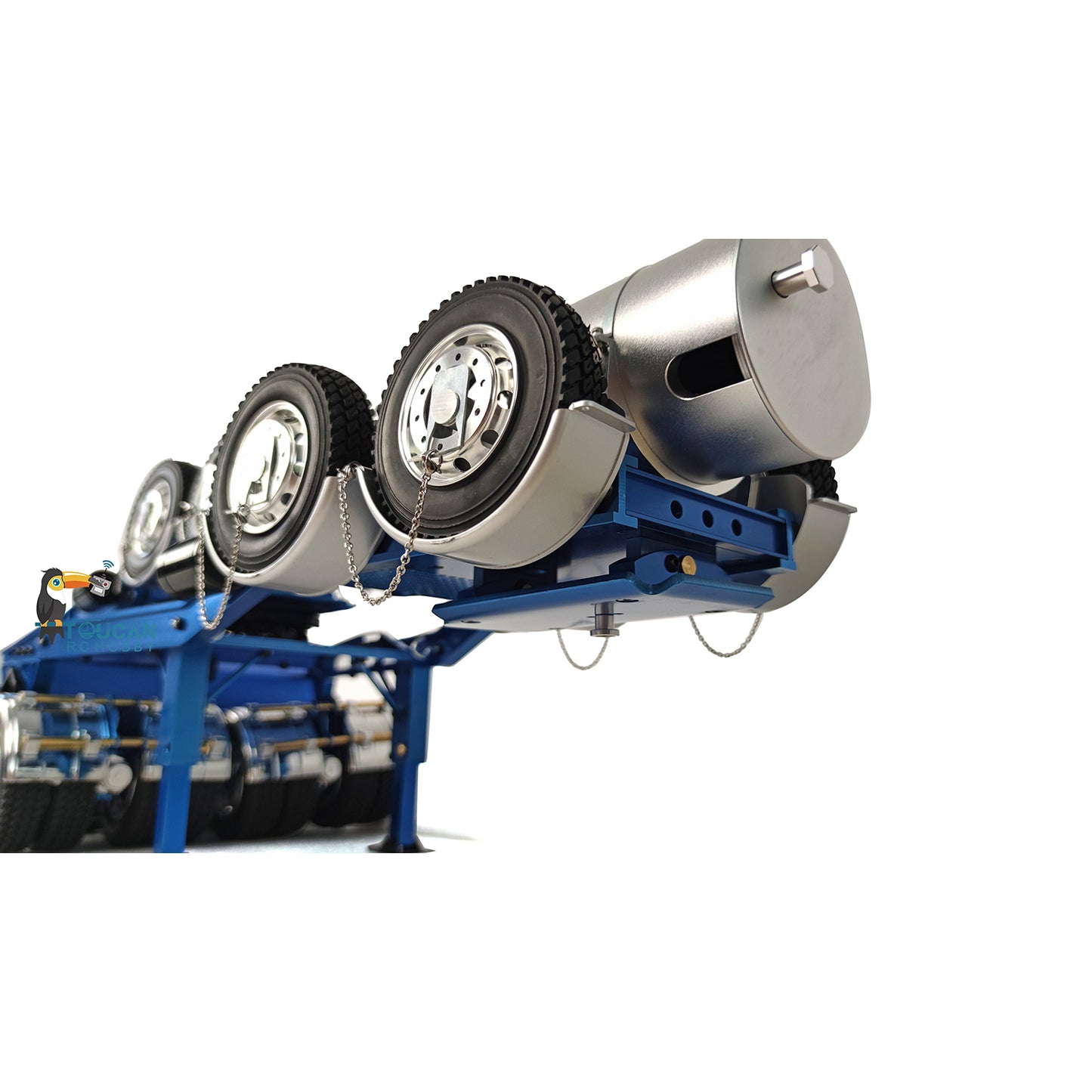 UNS LAGER JDMODEL 1,5 M Metall Drake Anhänger für 1/14 TAMIYA Traktor Lkw