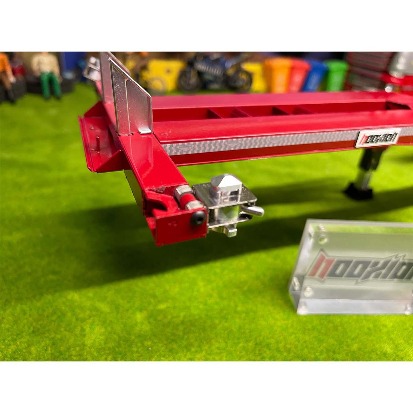 FuryBear 3 Axles Frame Trailer for Tamiya 1/14 RC Tractor Truck