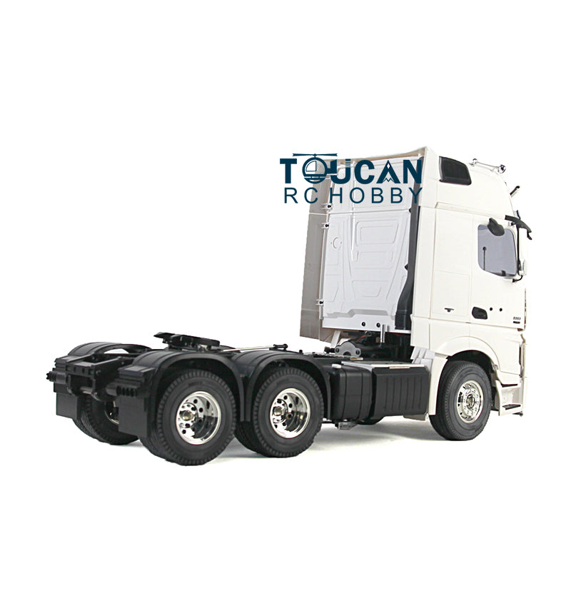 1/14 Unpainted 3 Axles Highline RC Tractor Truck Trailer