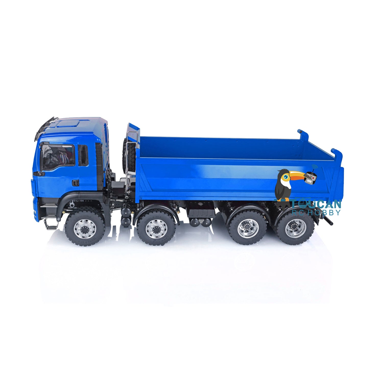 LESU 8x8 1/14 RC Camion-benne de levage hydraulique