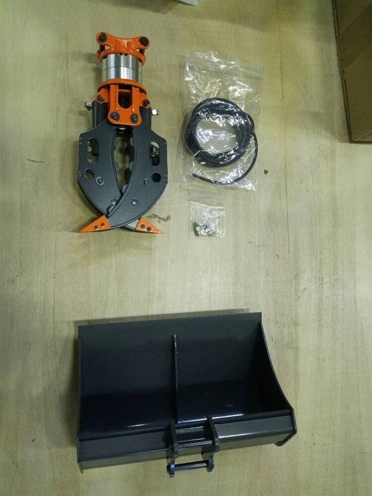 Second Hand Fast Shipping JDM Metal Claw for 1/14 RC Hydraulic Excavator EC360 V2 Remote Control Shovels