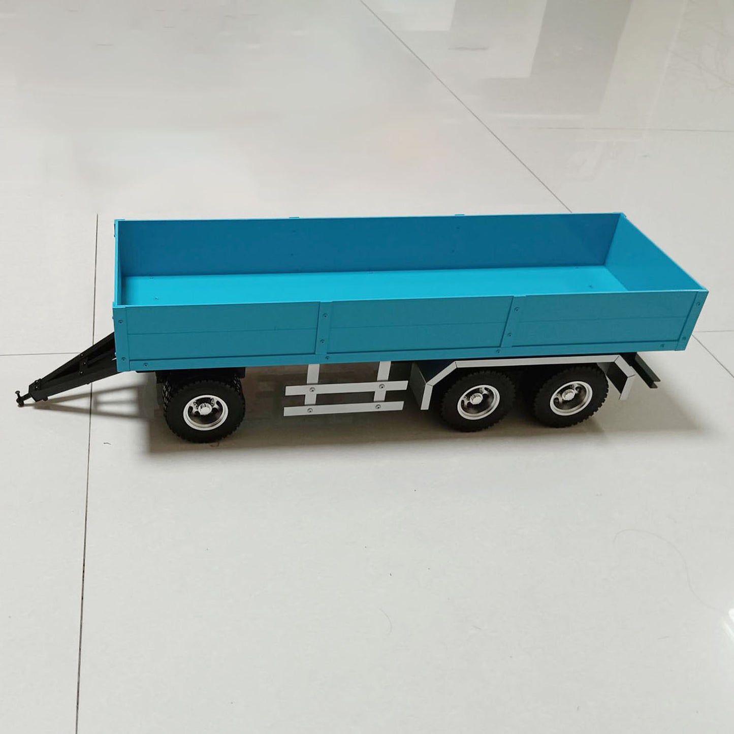 1/14 Metal 3 Axles Full Trailer for RC Tractor Truck