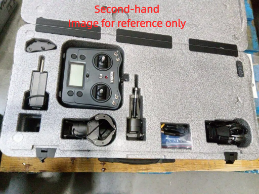 Second Hand US Stock HUINA New Upgrade 580 1/14 Metal Excavator Model Engineering Vehicle Electric Ball Grabber 360 Rotating Shear Claw Sound Lights
