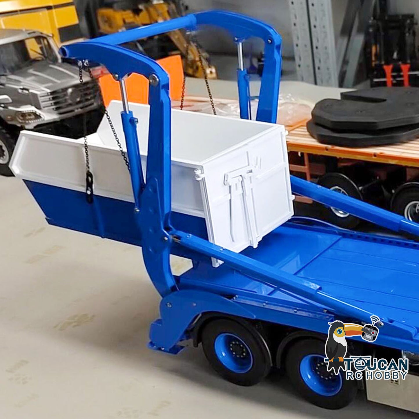 1/14 VL18U F2000 RC Hydraulischer Absetzkipper mit Schwingarm