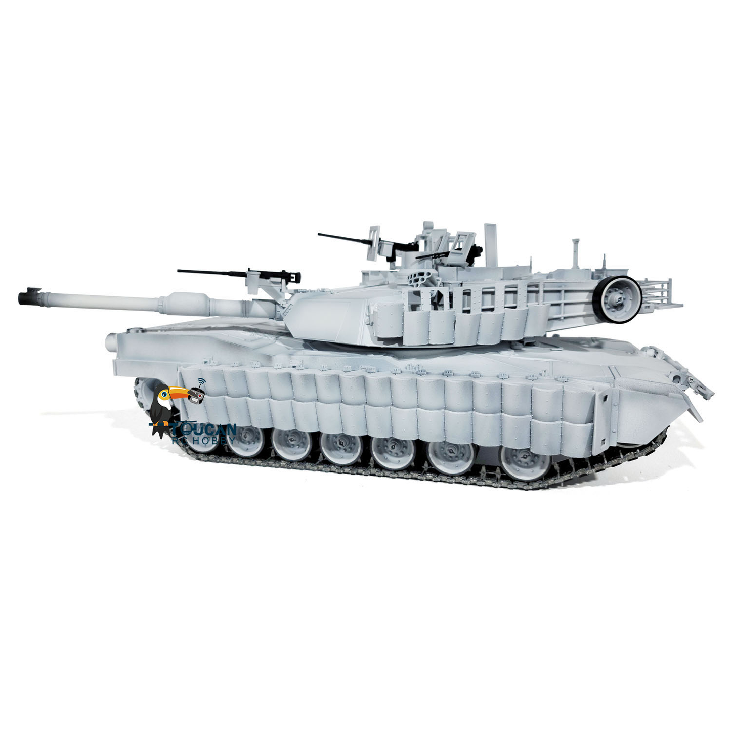 1/16 Abrams M1A2 Full Metal Military RC Tank 3918 TUSK II Electronic RTR Car Toy