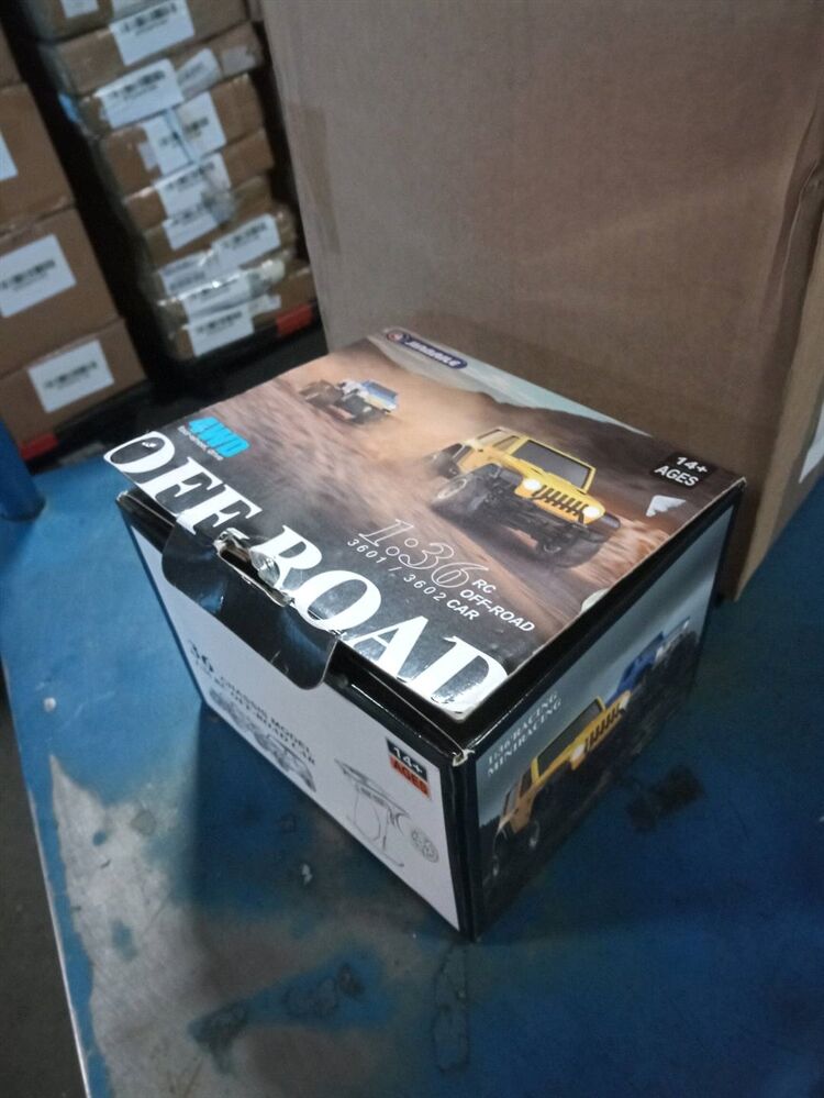 Second Hand US Stock JABAILE 3602 1/36 4WD 2.4G Radio Controlled Off Road Vehicles Mini Crawler Car Battery Lights RTR RC Toys Model Children Gift