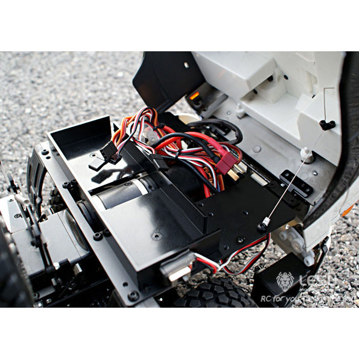 LESU 1/14 6*6 Metal Hydraulic Dumpe Radio Control Truck ESC Gearbox Battery & Charger& Radio System 540 Power Motor
