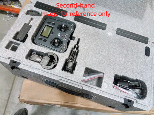 Second Hand US Stock HUINA New Upgrade 580 1/14 Metal Excavator Model Engineering Vehicle Electric Ball Grabber 360 Rotating Shear Claw Sound Lights
