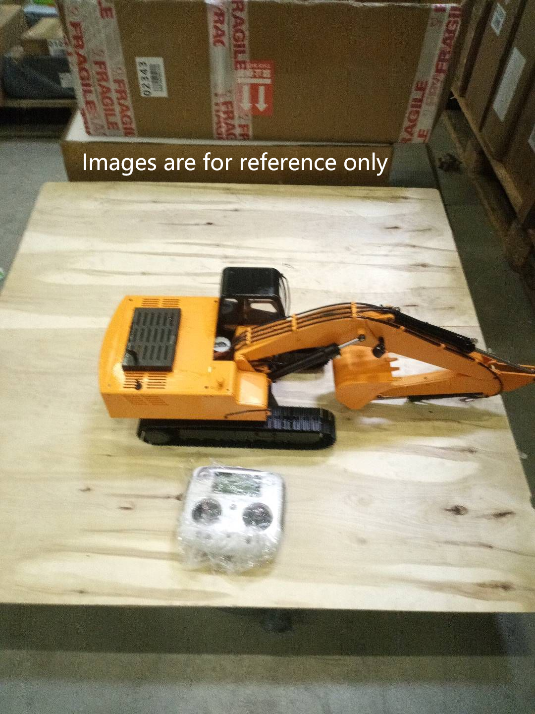 Second Hand Fast Shipping JDM 1/12 Hydraulic Excavator Painted Assembled RC Model Pump Tracks Light Radio