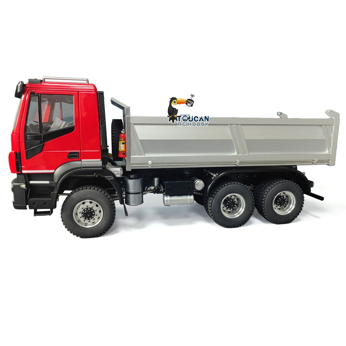 MD 1/14 6x6 Hydraulic RC Dump Truck Radio Control Tipper Dumper Car 2-speed Gearbox