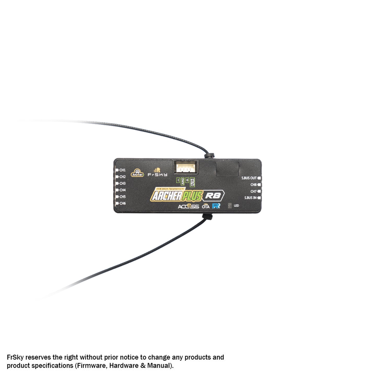 FrSky Archer Plus R8 RC Car Receiver for 1/14 Remote Control Truck Plane Model