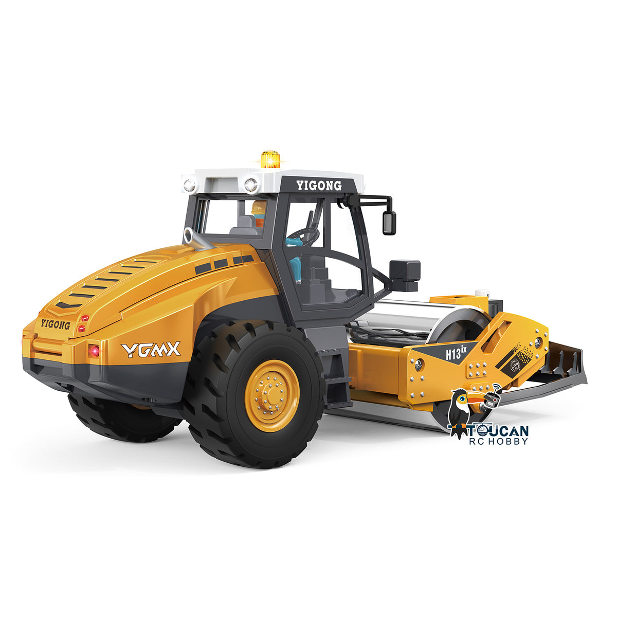 1/50 Electric Remote Control Vibrating Sand Sieve Machine 180 RC Dump Truck Loader Model Lights Sounds Half Metal Mini Gift