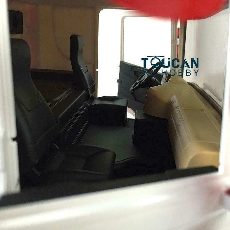 Kunststoff 1/14 Midtop lackiert 3 Achsen 6*4 RC Highline Traktoren