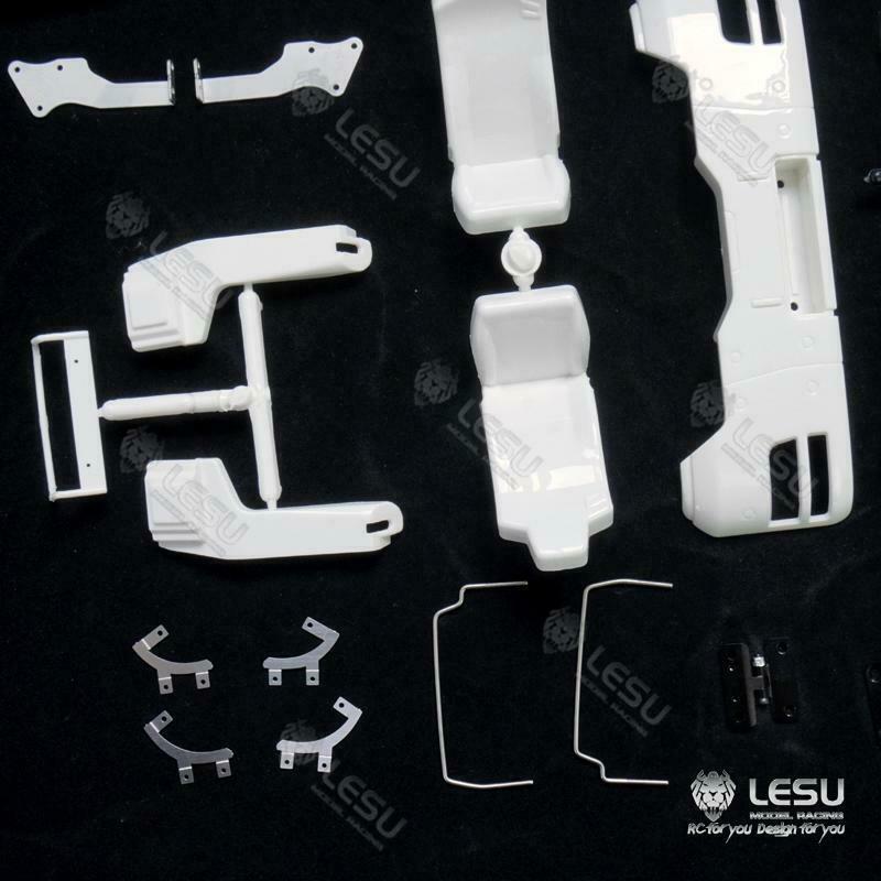 LESU ABS TopLine Dach Kabine Ser für DIY 1/14 RC TAMIYA R620 R470 TGS Lkw Modell