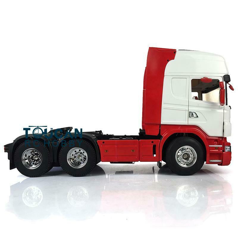 Kunststoff 1/14 Midtop lackiert 3 Achsen 6*4 RC Highline Traktoren