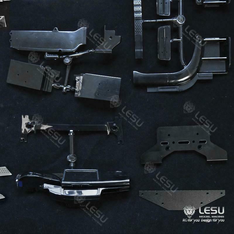 LESU ABS TopLine Dach Kabine Ser für DIY 1/14 RC TAMIYA R620 R470 TGS Lkw Modell